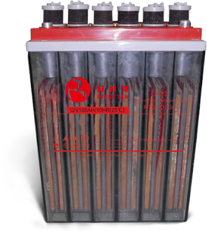 高质量管式富液蓄电池12V100AH
